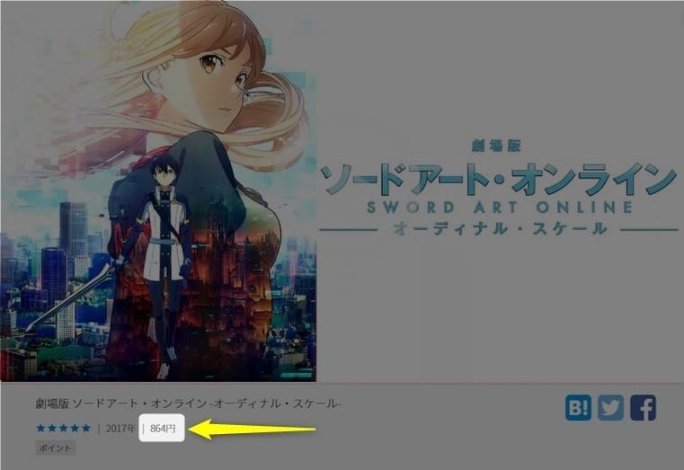 U-NEXTで配信している有料レンタル作品